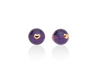 Orecchini Miluna Donna I SEGRETI DELLA NATURA in Argento Ametista ERD2849